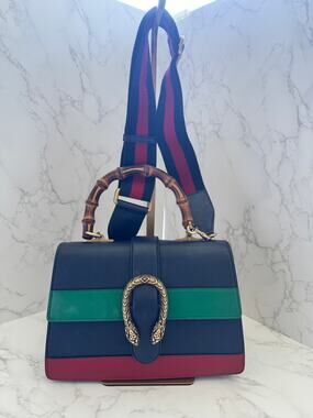 Gucci Dionysis Bamboo Top Handle with Crossbody Strap